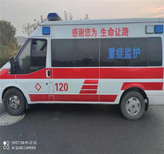 潍城救护车出租服务案例3